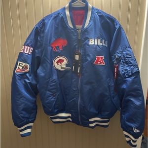 Buffalo Bills x Alpha industries 50th Anniversary